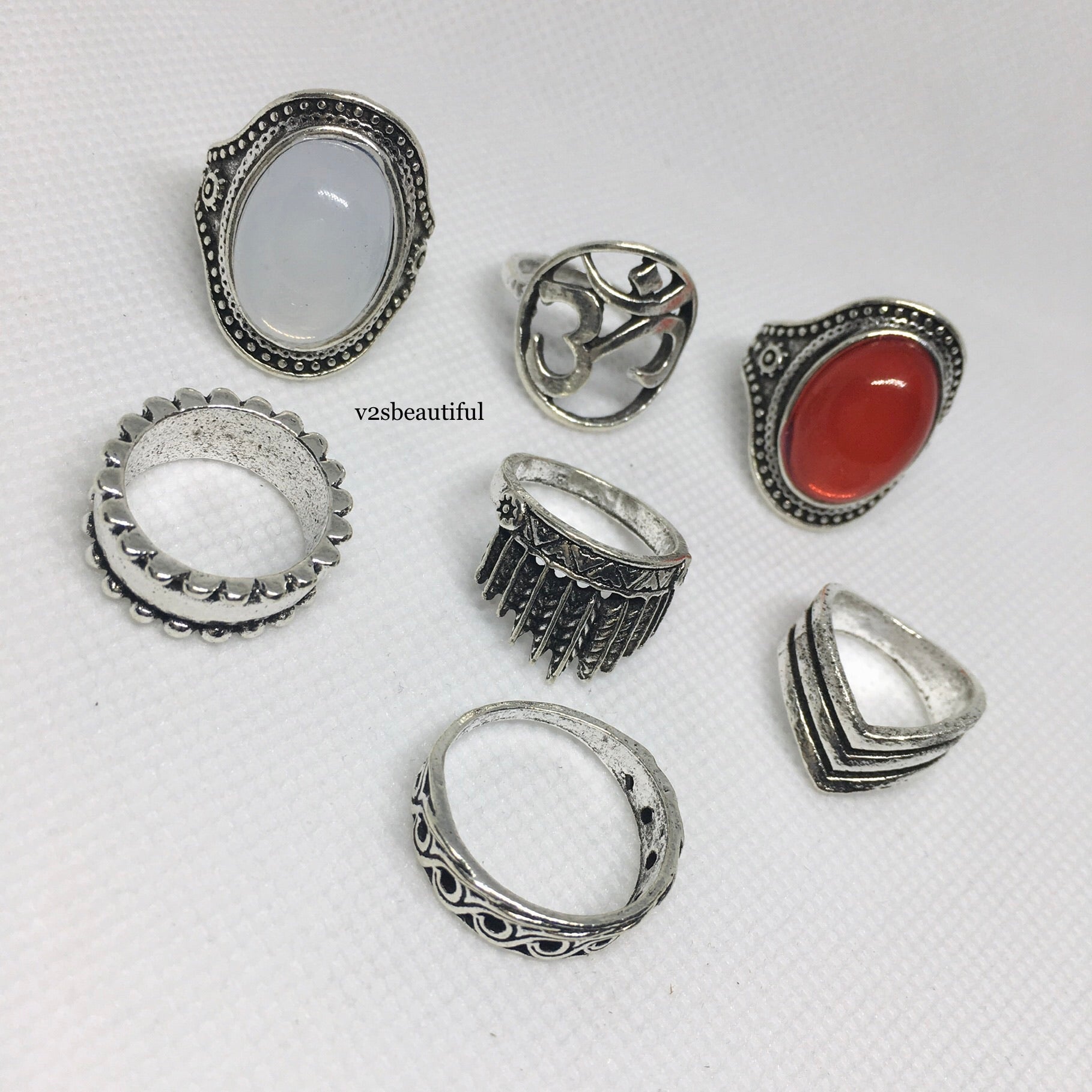 Vintage Stackable Ring Set