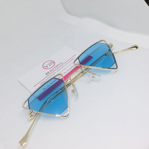 Blue Triangle Sunglasses