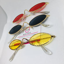 Load image into Gallery viewer, Small Oval Sunglasses 90s