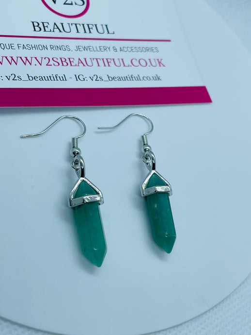 Green Aventurine Earrings