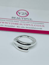 Load image into Gallery viewer, Sterling Silver Chunky Thumb Ring