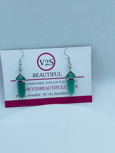 Load image into Gallery viewer, Green Aventurine Earrings