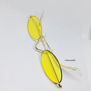 Small Yellow Sunglasses