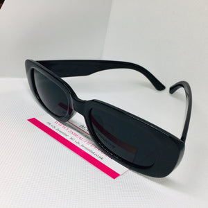 Black Rectangle Sunglasses