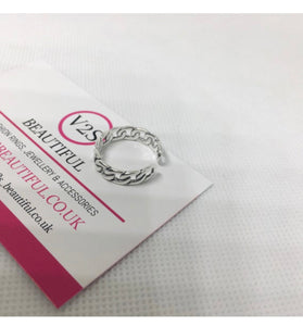 Sterling Sliver Chain Ring