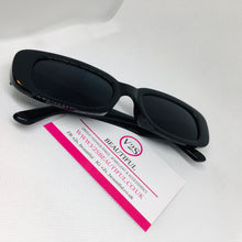 Load image into Gallery viewer, Black Rectangle Sunglasses