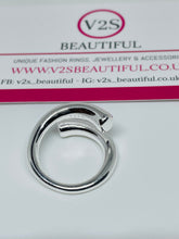 Load image into Gallery viewer, Sterling Silver Chunky Thumb Ring