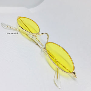 Small Yellow Sunglasses