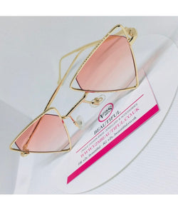 Pink Triangle Sunglasses