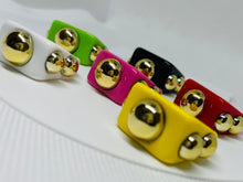 Load image into Gallery viewer, 6pcs Chunky Colourful Rings