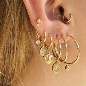 Earrings Set For Multiple Piercings