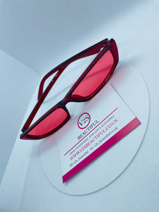 Red Lens Sunglasses