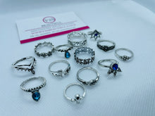 Load image into Gallery viewer, Silver Stacking Rings Set