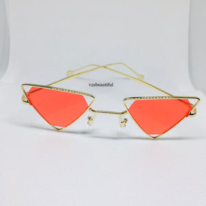 Red Triangle Sunglasses