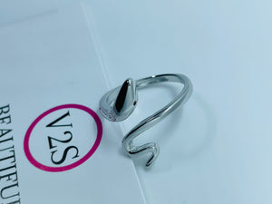 925 Sterling Silver Snake Ring