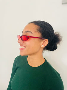 Red Lens Sunglasses