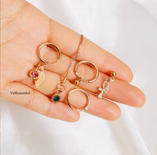 Load image into Gallery viewer, Earrings Set For Multiple Piercings