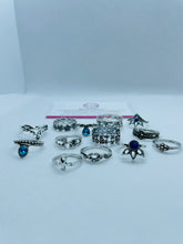 Load image into Gallery viewer, Silver Stacking Rings Set