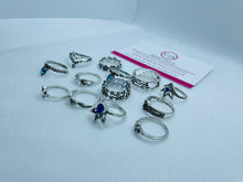 Load image into Gallery viewer, Silver Stacking Rings Set